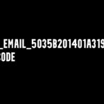 Fix [pii_email_5035b201401a3193d7bc] Error Code