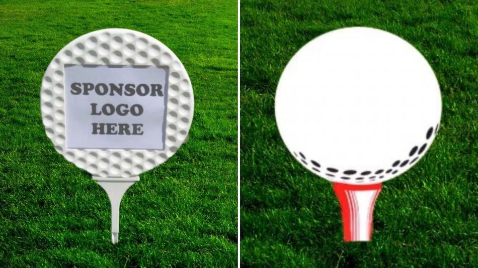 Best Golf Hole Sponsor Sign