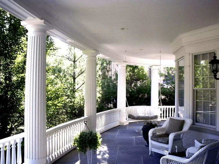 front porch columns